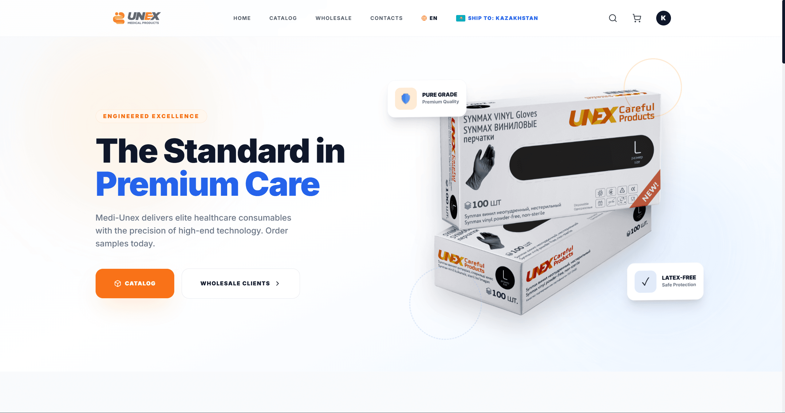 Medi-Unex — B2B medicínsky marketplace
